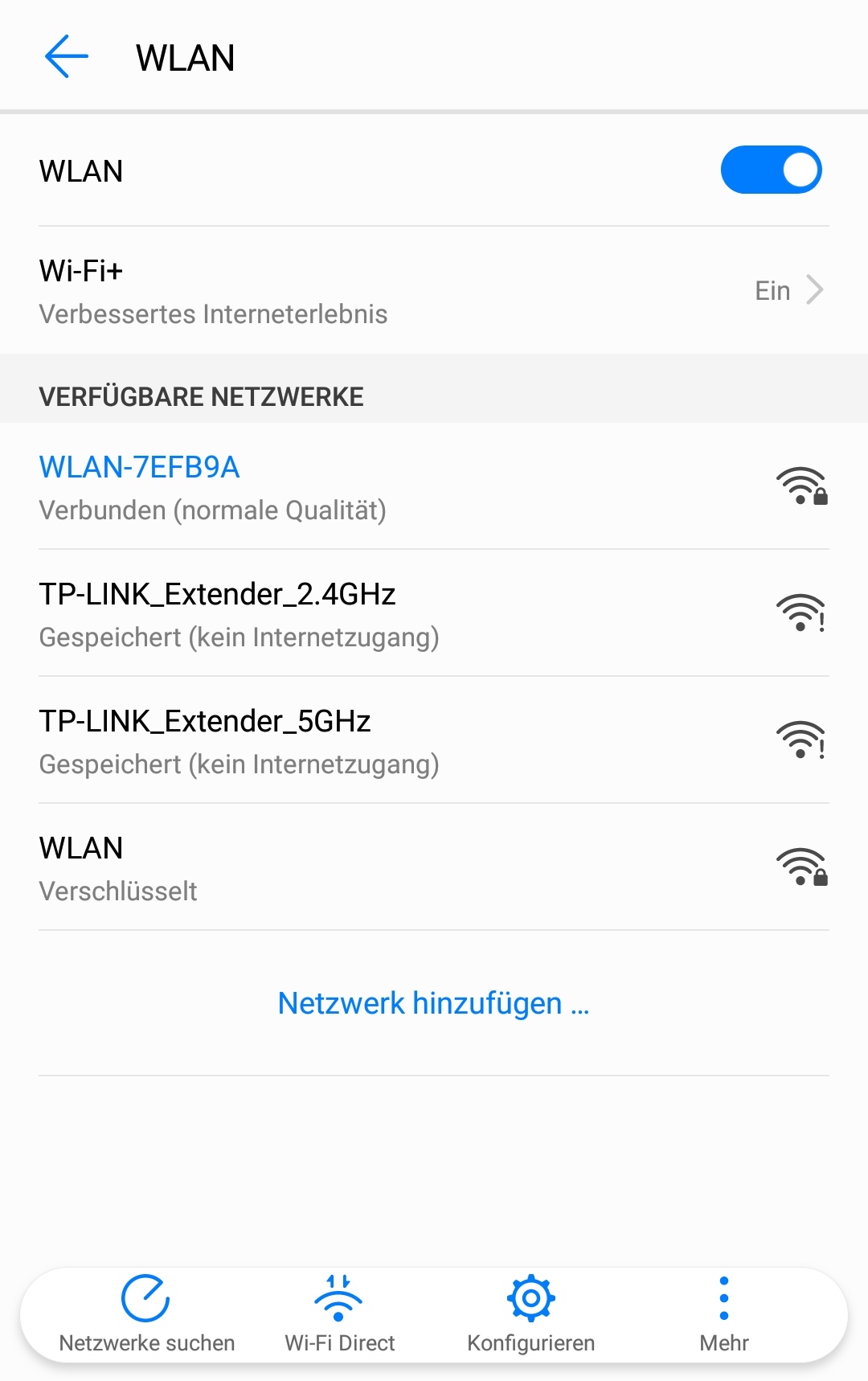 tp link extender home page