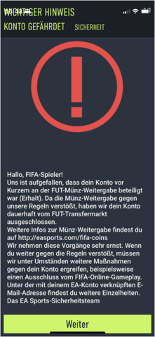 Transfermarkt ban? (Spiele und Gaming, FIFA)