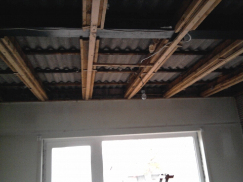 trapezblechdach (renovierung, Dach, Dämmung)