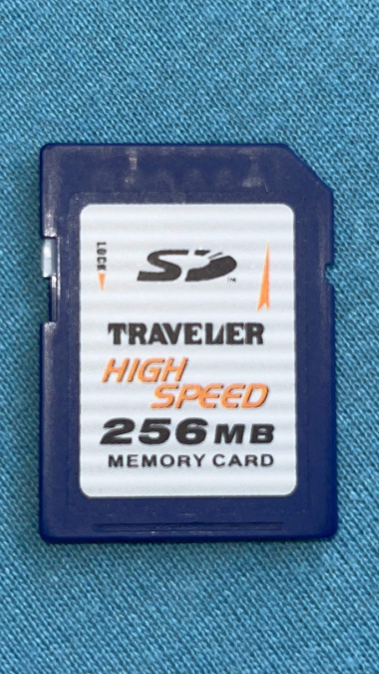 Traveler High Speed 256MB Memory Card, wofür ist das? (memorycard