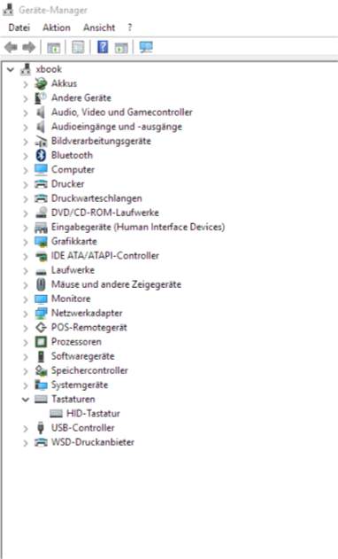 Treiber für Tastatur deinstalliert, Tastatur funktoniert nicht mehr was ...