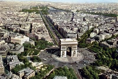 Triumphbogen (Paris, frankreich) - (Geografie, Frankreich, Triumphbogen)