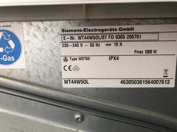 Trockner Siemens iq700 piept er will nicht angehen?