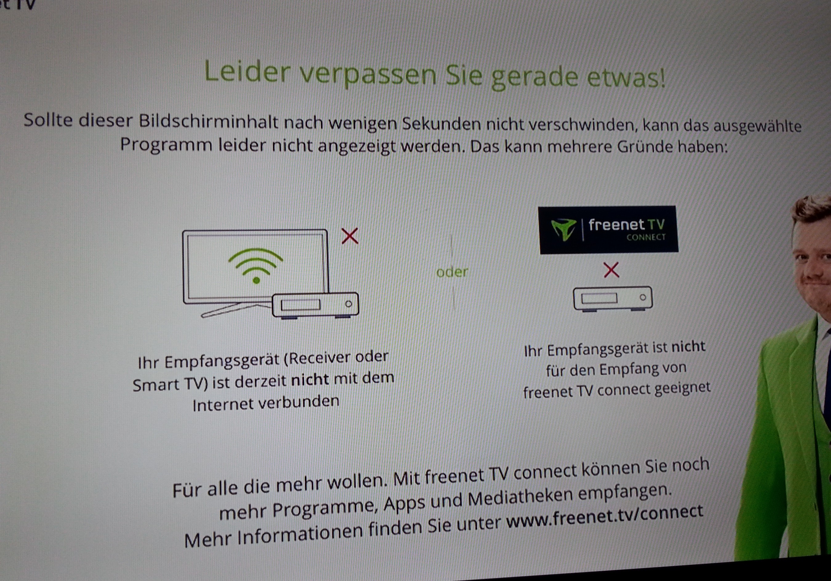 Trotz Freenet TV Modul keinen Zugriff auf die meisten Programme? (Computer,  Technik, Technologie)