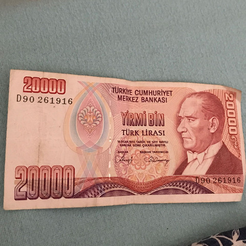 Türkische Lira um tauschen in Euro? (Geld, türkisch)
