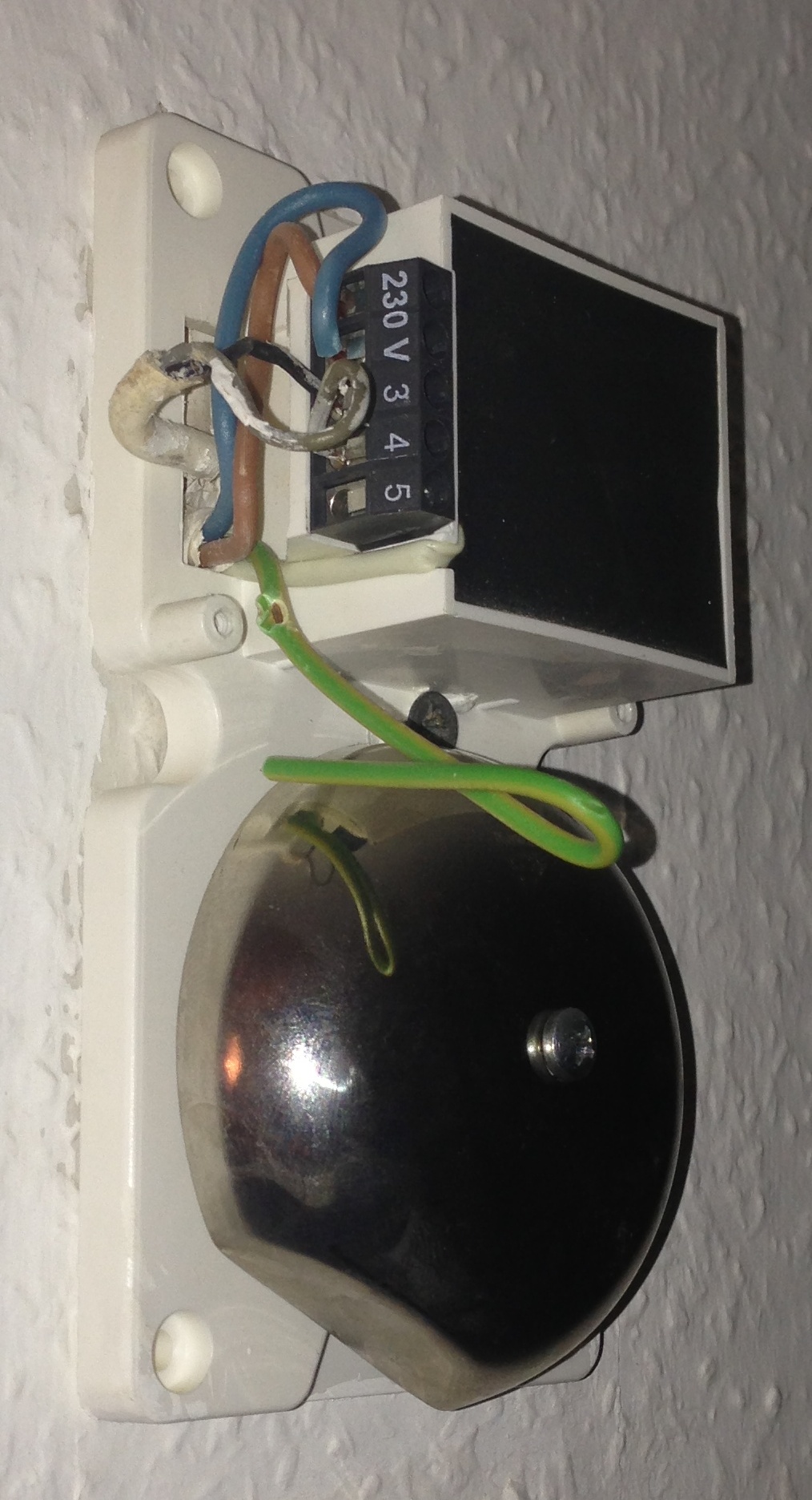 Türklingel 230V/8V anschließen (Technik, Klingel, Trafo)