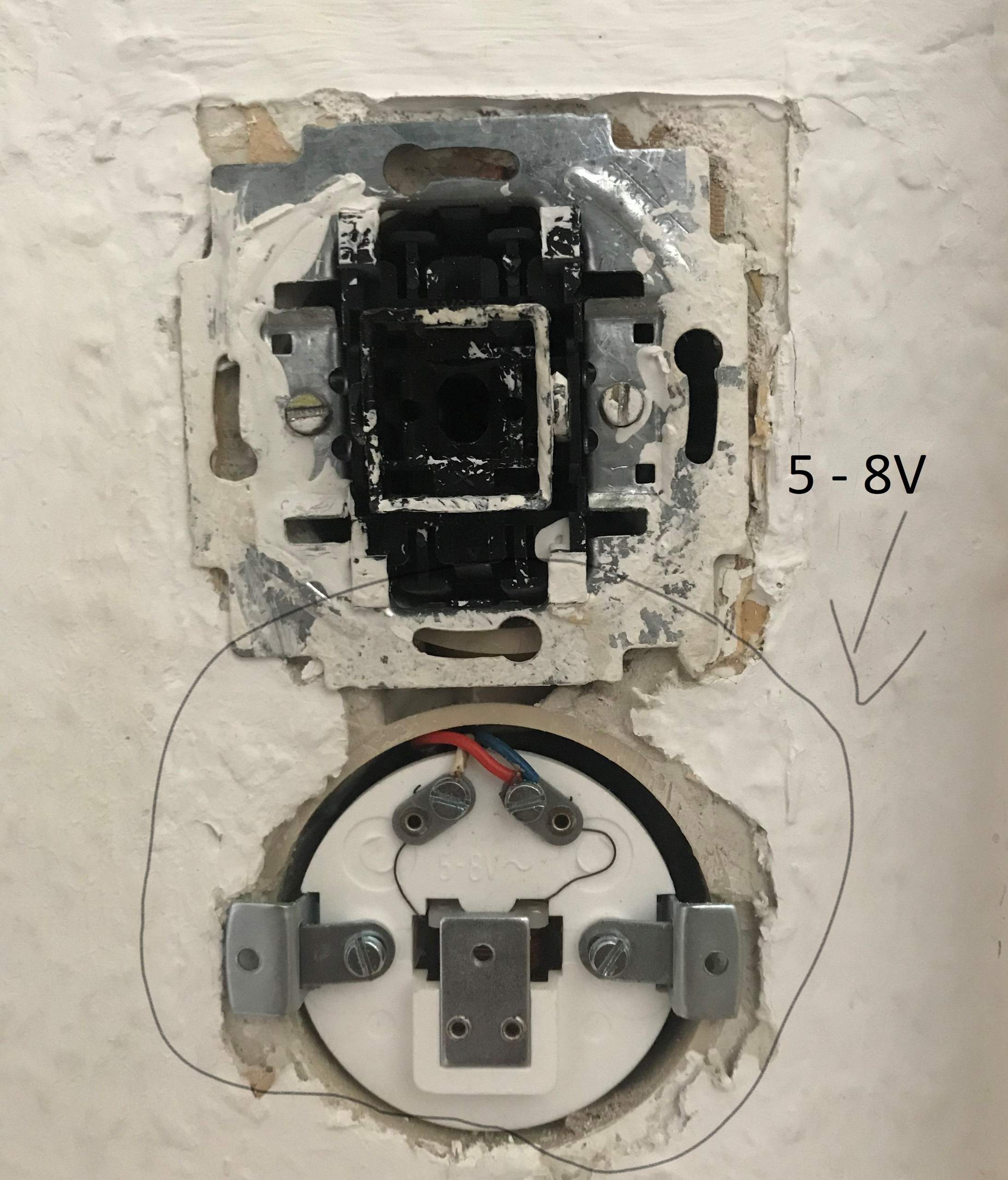 Türklingel neu Anschließen für Anfänger? (Elektrotechnik, Trafo)