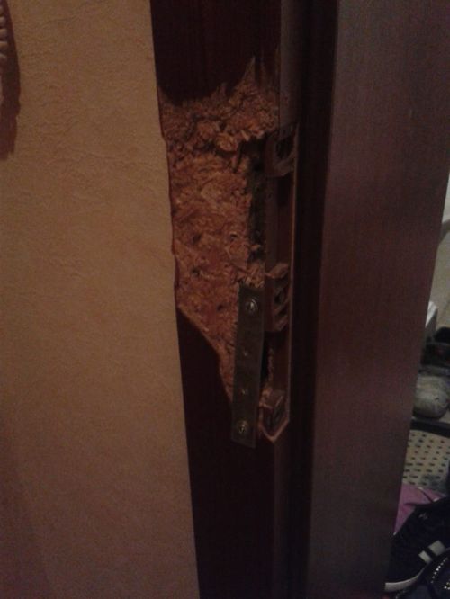 Türrahmen Schaden, Frage an Tischler (Tür)