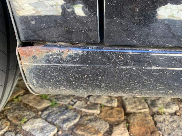 Tuv Mit Rostigem Schweller Auto Und Motorrad Kfz Vw