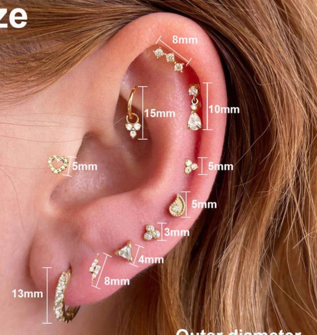 Tun diese Piercings weh? (Piercing, Ohr, Schmuck)