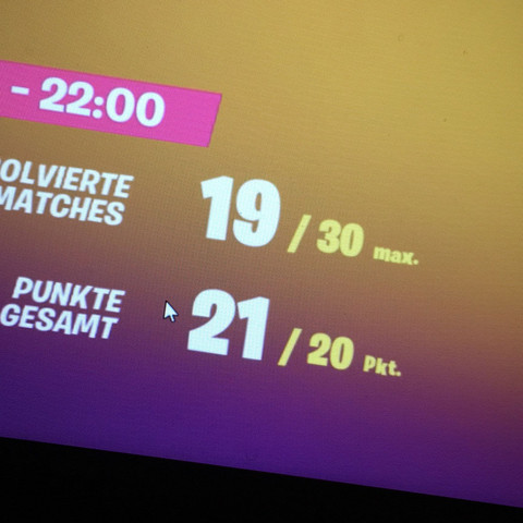 Hier schön zu erkennen, die mehr als 20 Punkte. - (Games, Computerspiele, online)