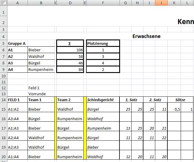 Turnierplan in Excel Verschachtelte Wenn Funktion Richtig einsetzen? (Microsoft Excel, WennDann) Turnierplan in Excel Verschachtelte Wenn Funktion Richtig einsetzen? (Microsoft Excel, WennDann)