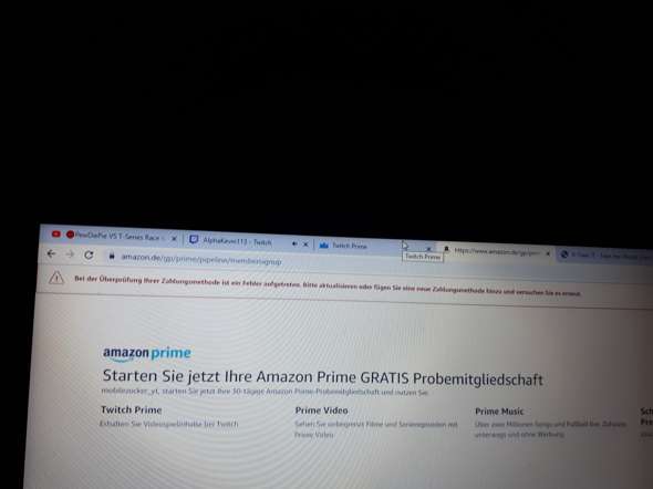 Amazon Prime Ps4 Geht Nicht