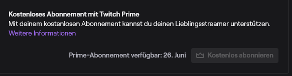 Twitch Prime Geht Nicht Twitch Prime Geht Nicht