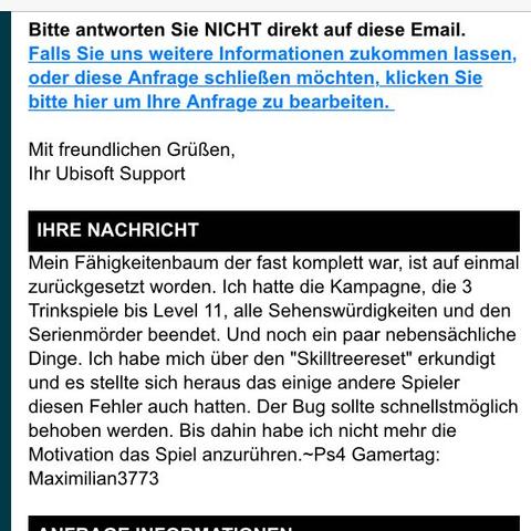 Ubisoft Antwortet Nicht Was Soll Man Als Nachstes Machen Pc Ps3 Ps4