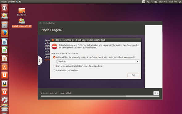 Bootloader Fehler - (Installation, Linux, Ubuntu)