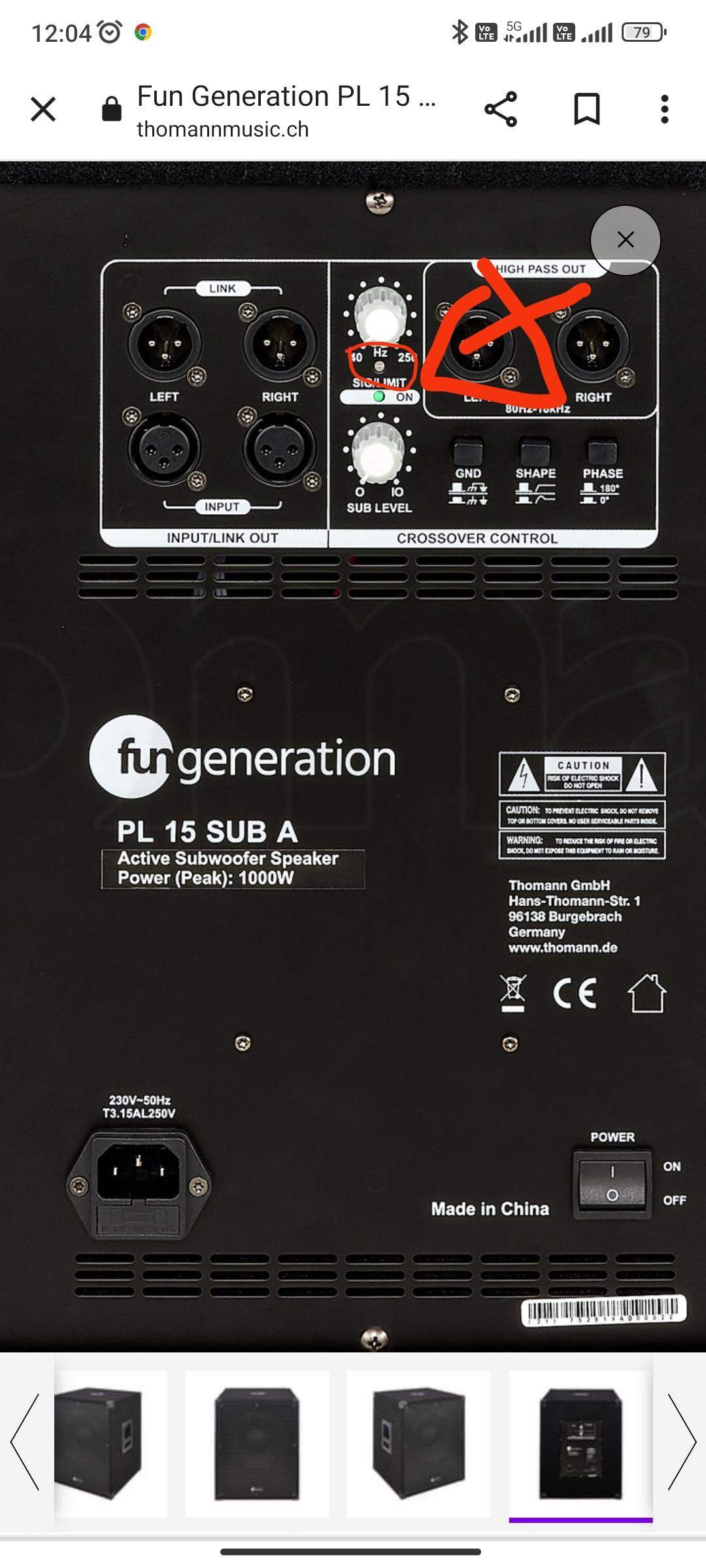 Übersteuerungs Led am Subwoofer leuchtet? (Party, Lautsprecher, Mischpult)