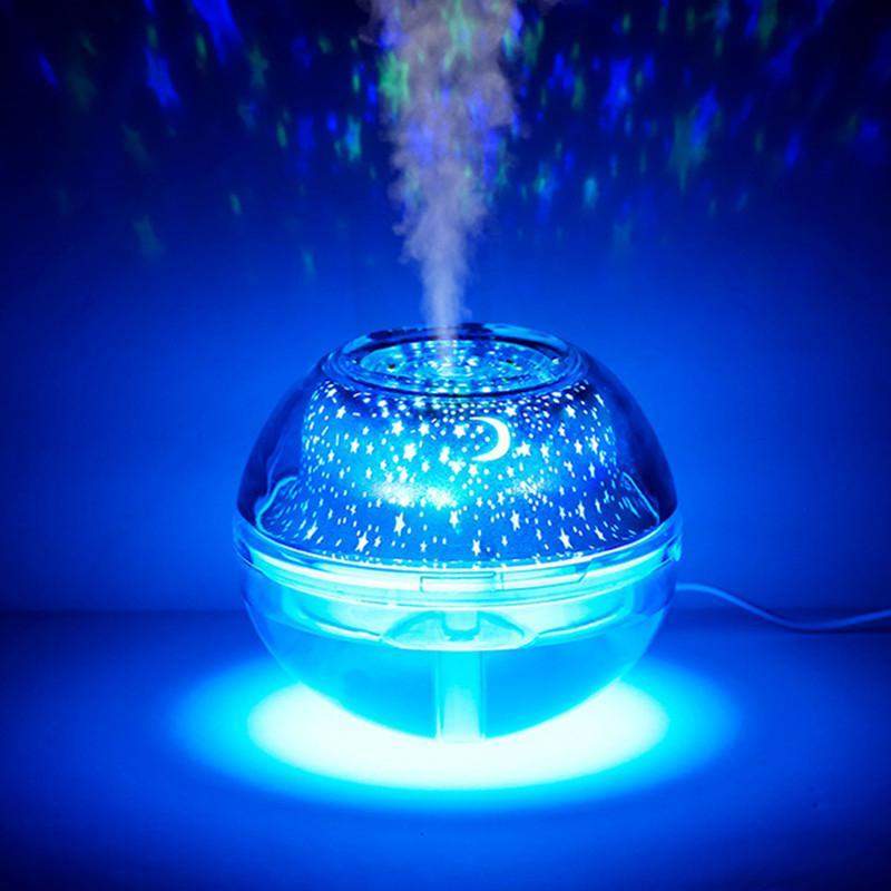 LED Luftbefeuchter mit Aroma Diffuser - Ultraschallvernebler