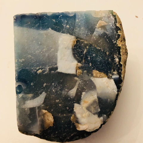 unten ungeschliffen - (Steine, Edelsteine, Mineralogie)