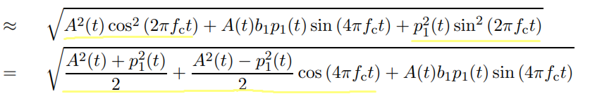 Umformung a^2*cos^2+b^2*sin^2?