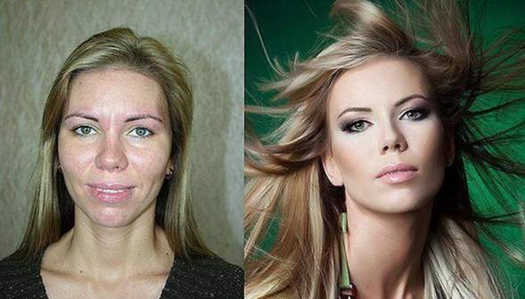 Umfrage - Sehen Frauen nun geschminkt oder ungeschminkt besser aus?