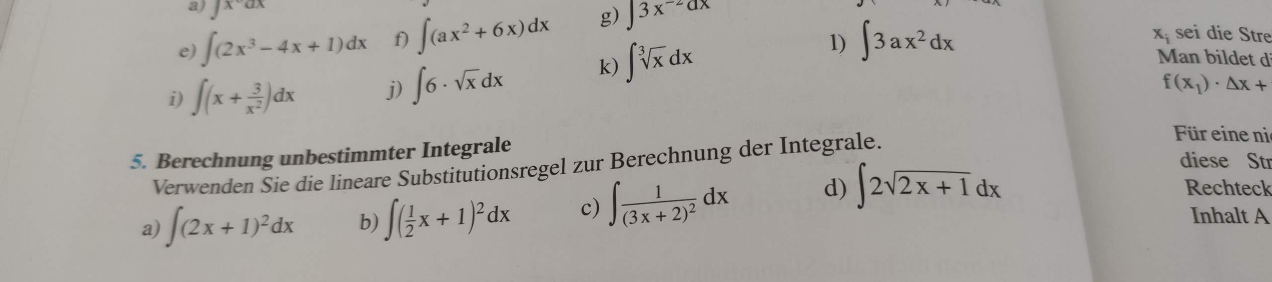 Unbestimmtes Integral Wurzel-Funktion – KHHWEC
