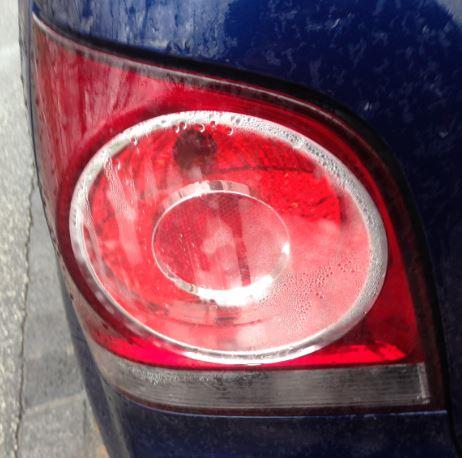 Undichte in Rückleuchten damit durch den tüv (Auto, Wasser, Winter)