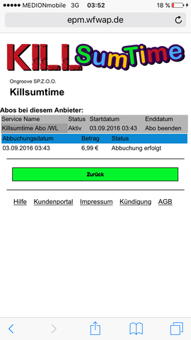 Habe ich ein abo auf meinem handy Habe ich ein abo auf meinem handy