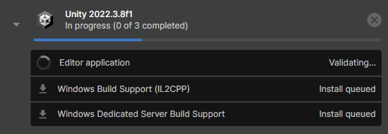 Unity Editor Installation hängt sich einfach auf? (Programmiersprache ...
