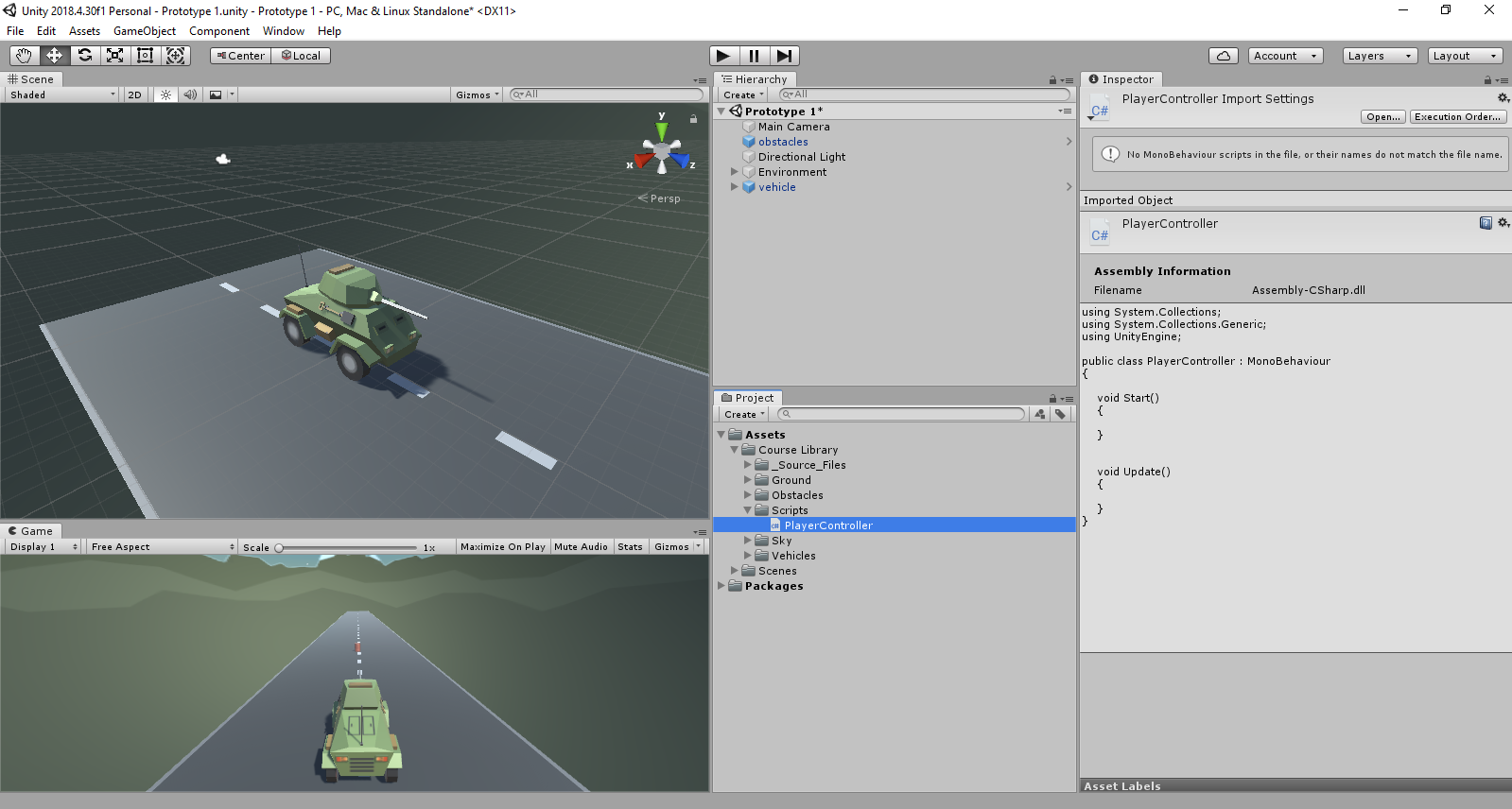 Unity Monoscript Start Unity, no monoBehavior, can't add script? (Computer, Technik, Spiele ...
