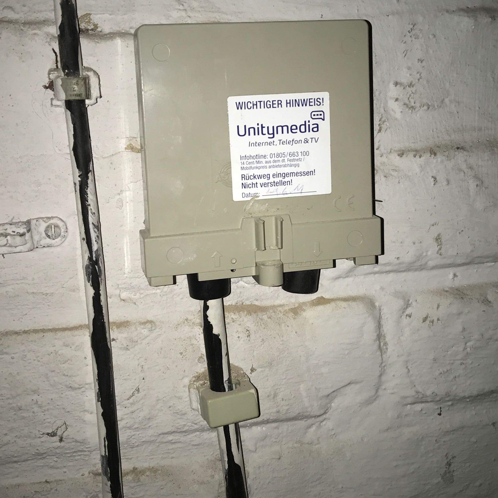 Unitymedia box? Habe ich dsl im haus?