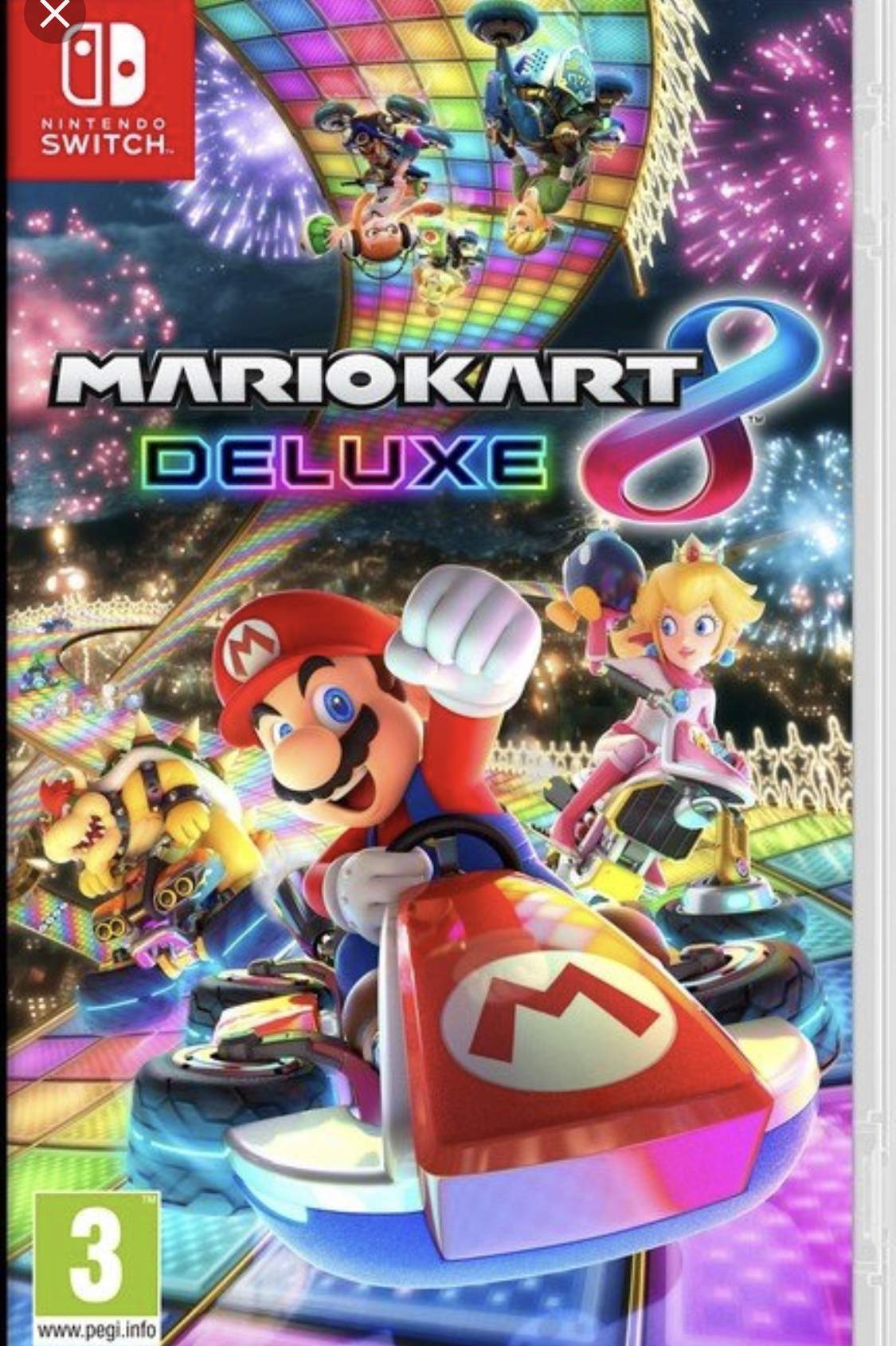 Mario Kart 8 Deluxe Alle Fahrzeugteile