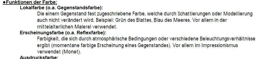 Unterschied zwischen Lokalfarbe und Erscheinungsfarbe? (Farbe, malen, Malerei)