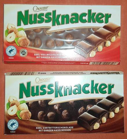 Unterschiedliche Verpackung? Warum wurde die Schokolade unterschiedlich verpackt?