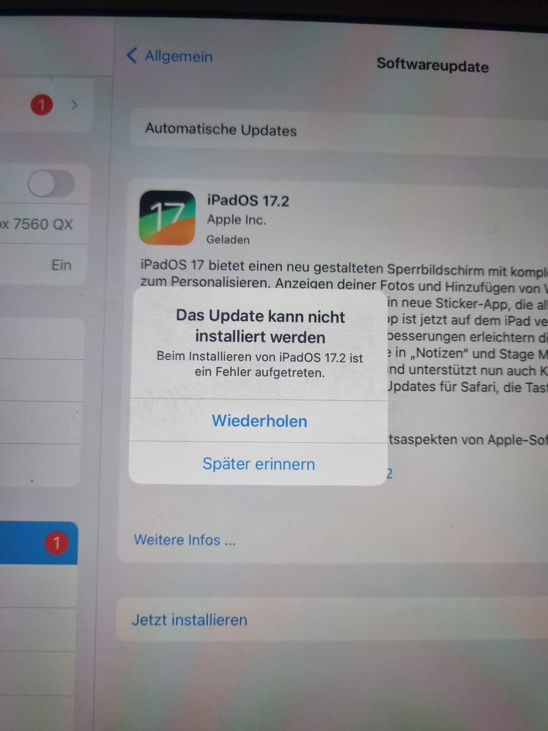 Update Will Einfach Nicht Funktionieren,hilfe? (Apple, IPhone, IPad)