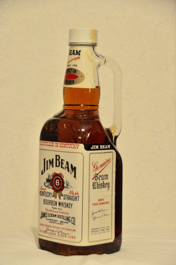 Uralte Flasche Jim Beam Whisky Angebrochen Wert Geldanlage