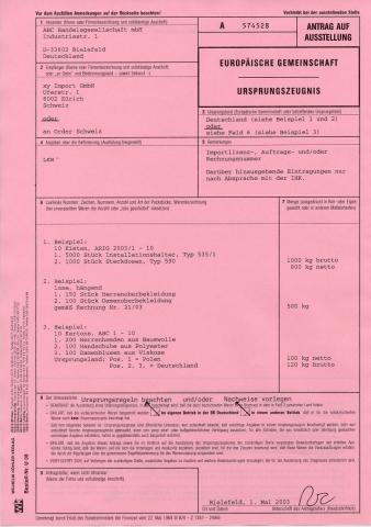 Ursprungszeugnis Wie Soll Ich Das Machen Zoll China