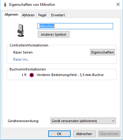 Klinke - (Computer, Windows, audio)