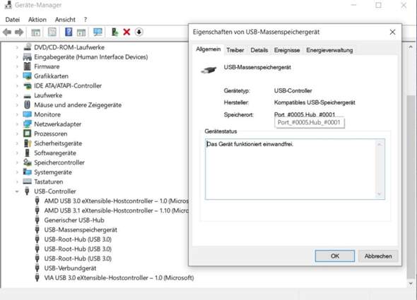 USB-Stick wird erkannt, aber nicht angezeigt, was soll ich tun