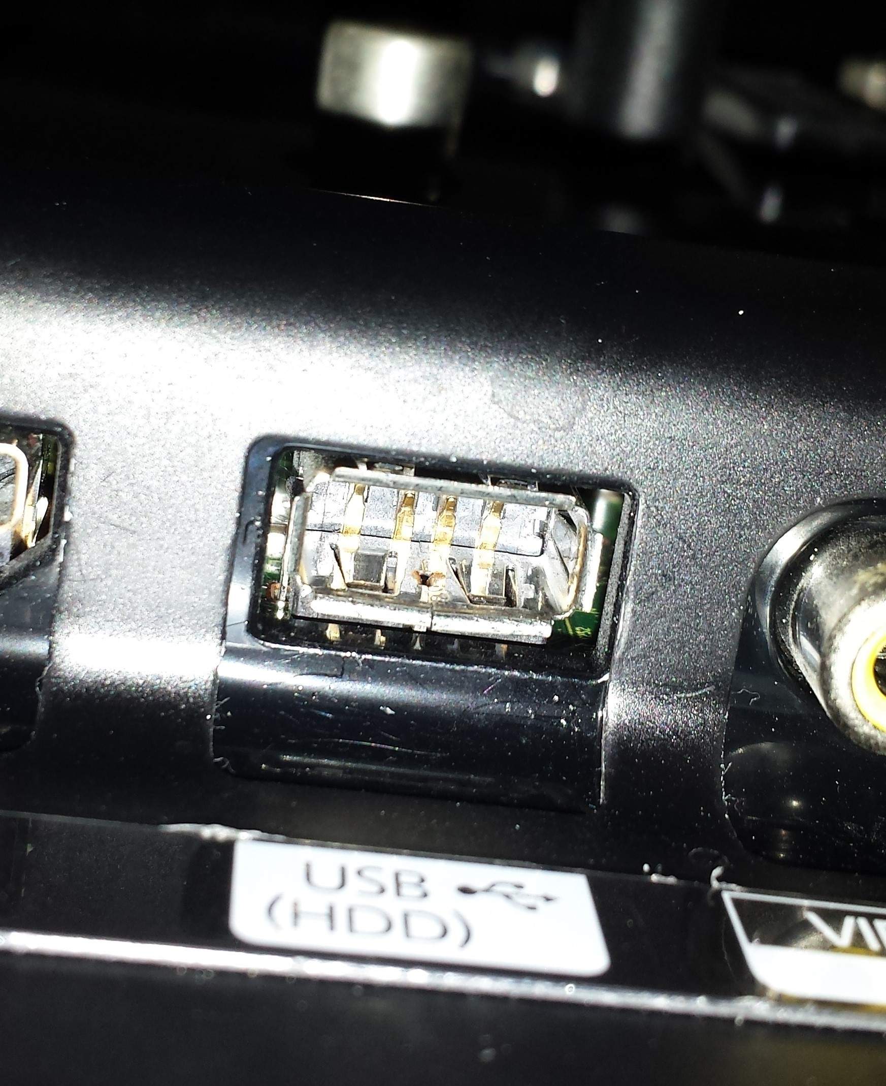 "USB1 Überstrom" Fehlermeldung am Samsung TV (Fernseher, Reparatur