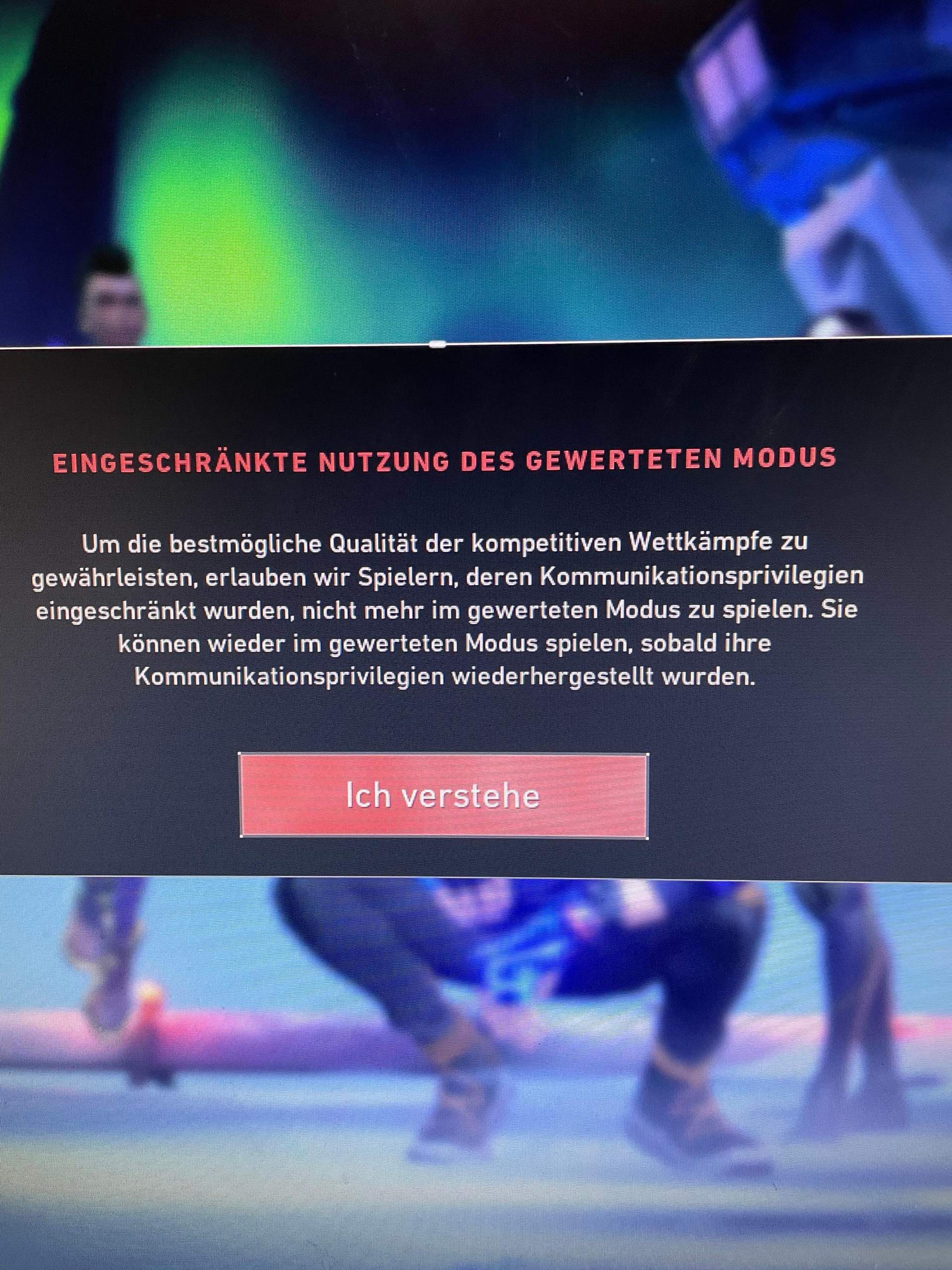 Valorant Banned Screen