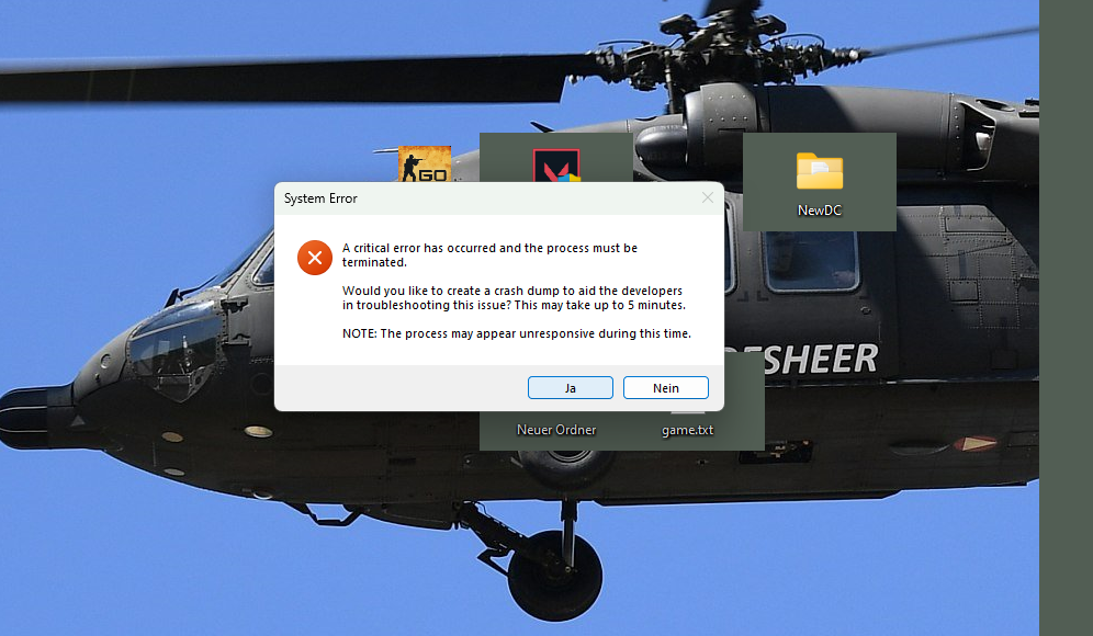 Valorant Fehlermeldung 