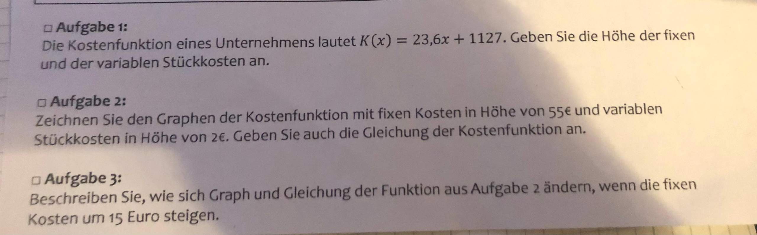 Unterschied Fixe Und Variable Kosten