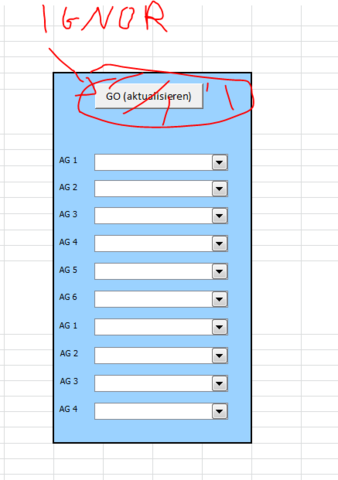 Bedienfläche - (programmieren, Microsoft, Excel)