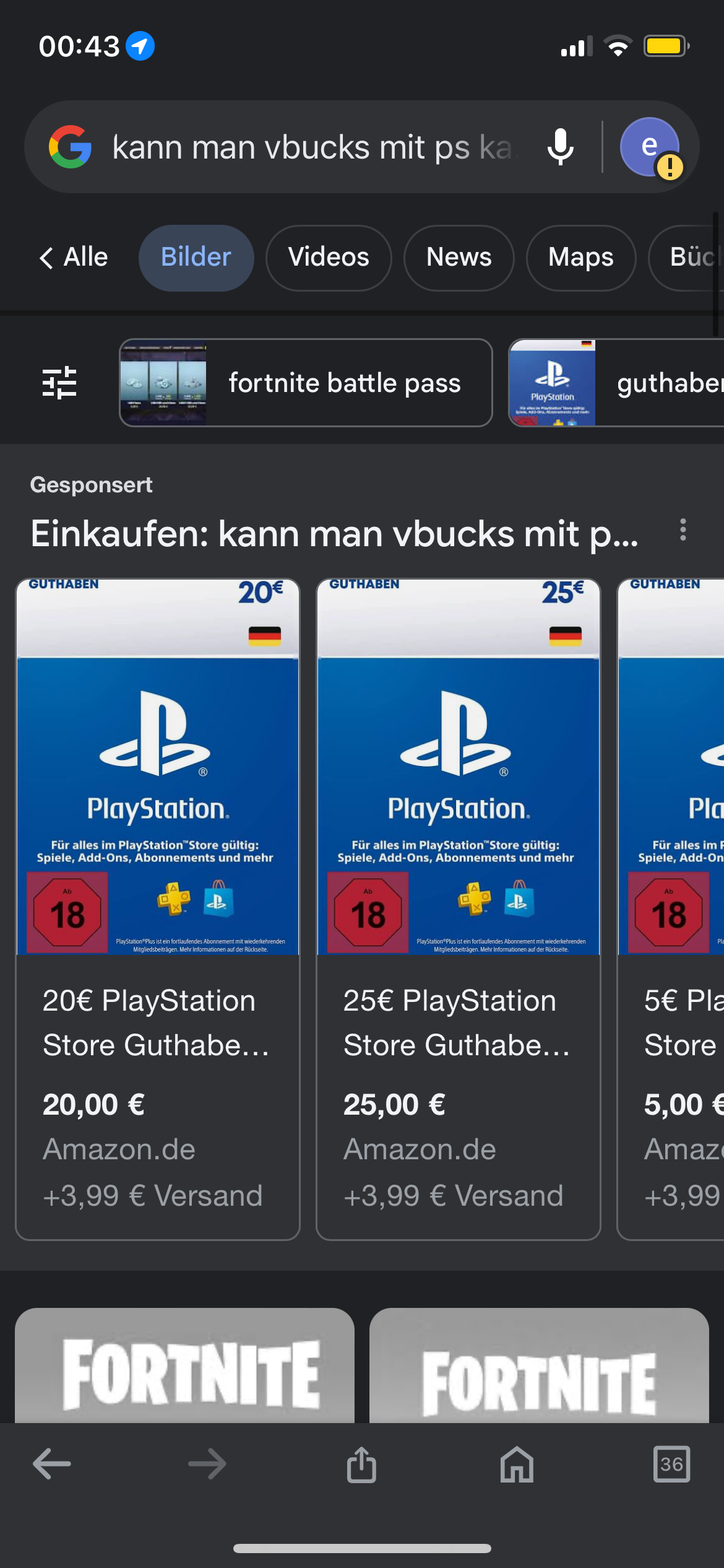 Vbucks kaufen? (PlayStation 4, PlayStation, Fortnite)