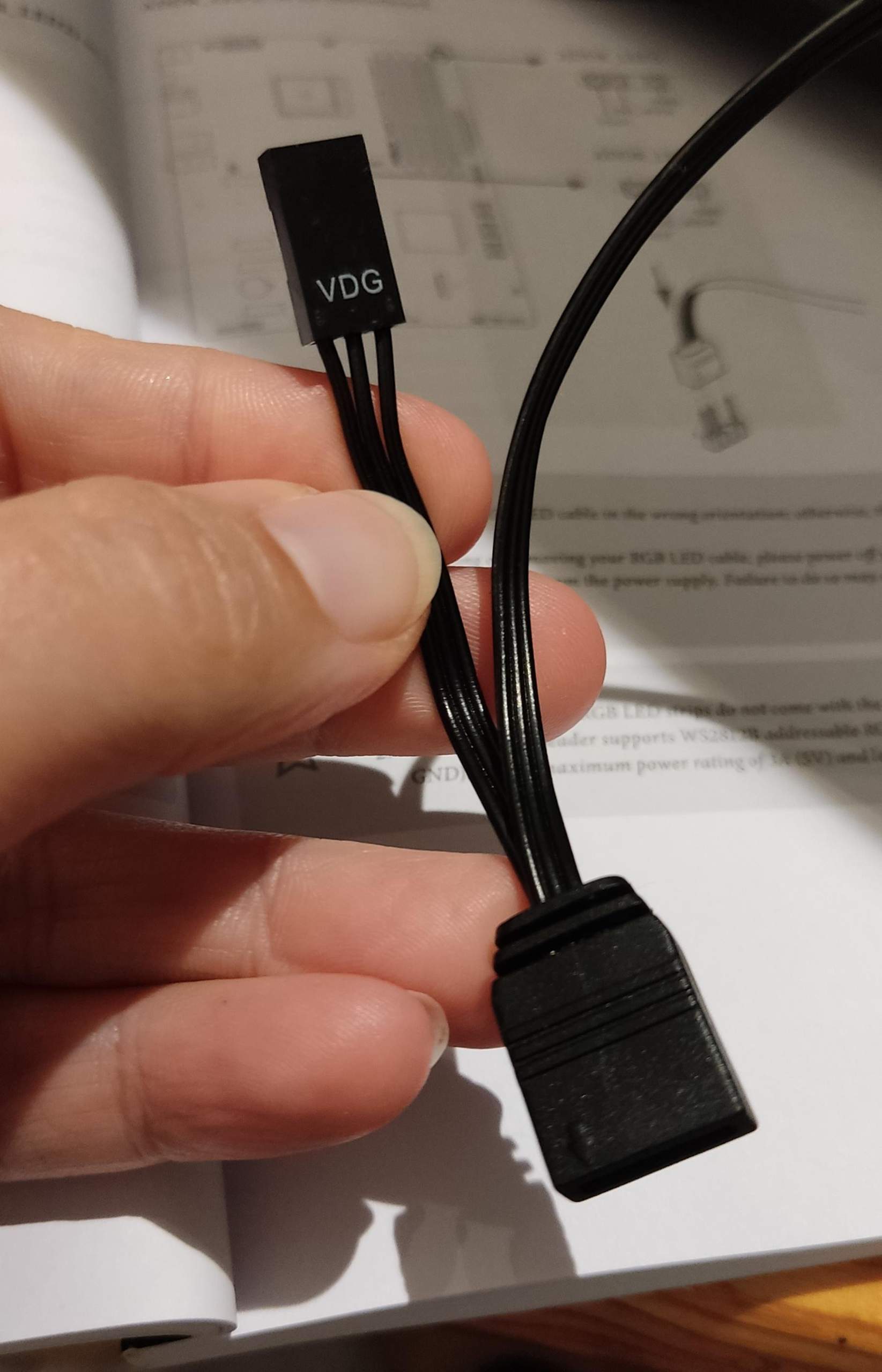 VDG Kabel vom Gehäuse an ein ASrock B550? (Gaming PC, Mainboard, AMD)