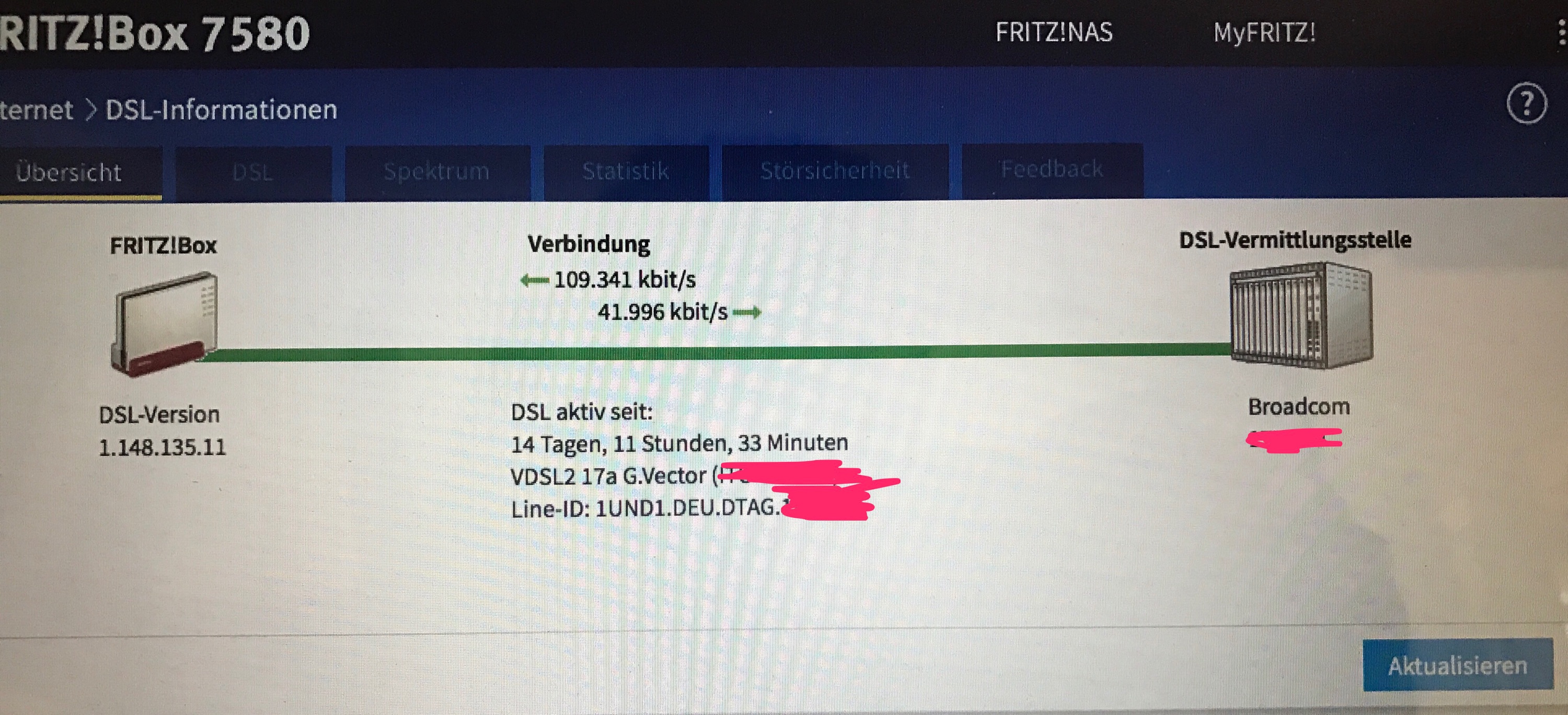 Vdsl Laut Fritzbox 100 000 Moglich Telekom Telekom Hilft