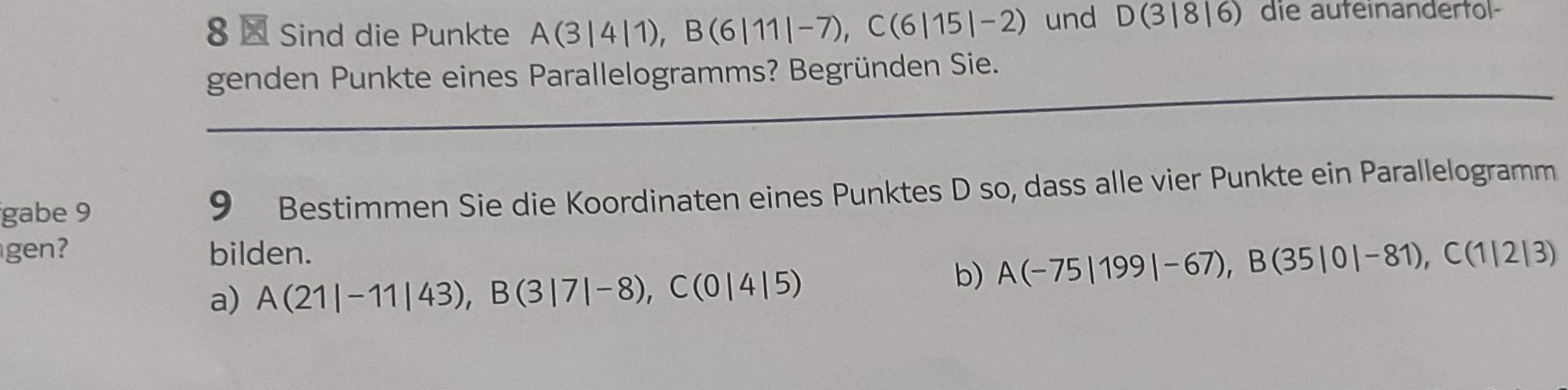 Vektoren? (Schule, Mathe, Mathematik)