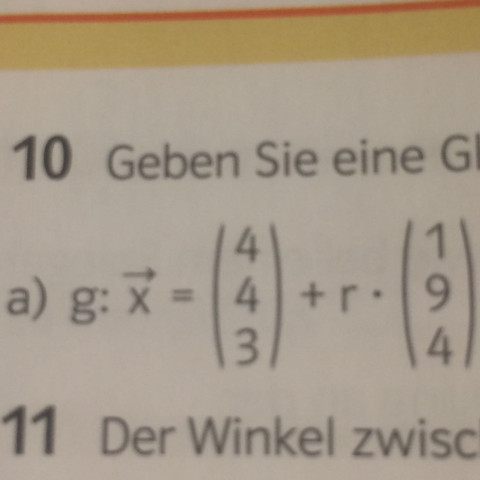 10/a) - (Schule, Mathematik, Abitur)