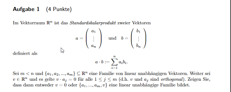 Was Ist Ein Vektorraum Vektorraum